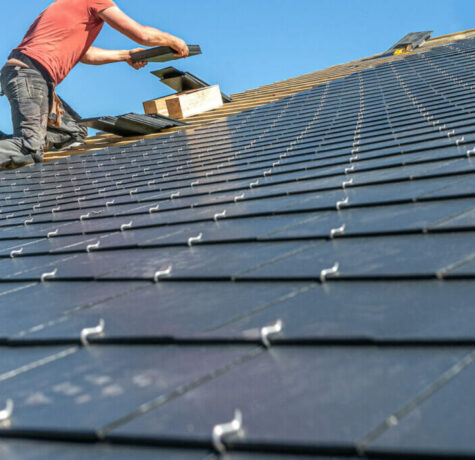 Slate Roof Installation