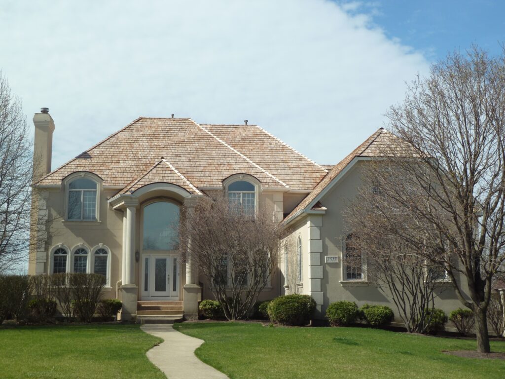 Natural Cedar Shake Roofing Project Brookfield WI